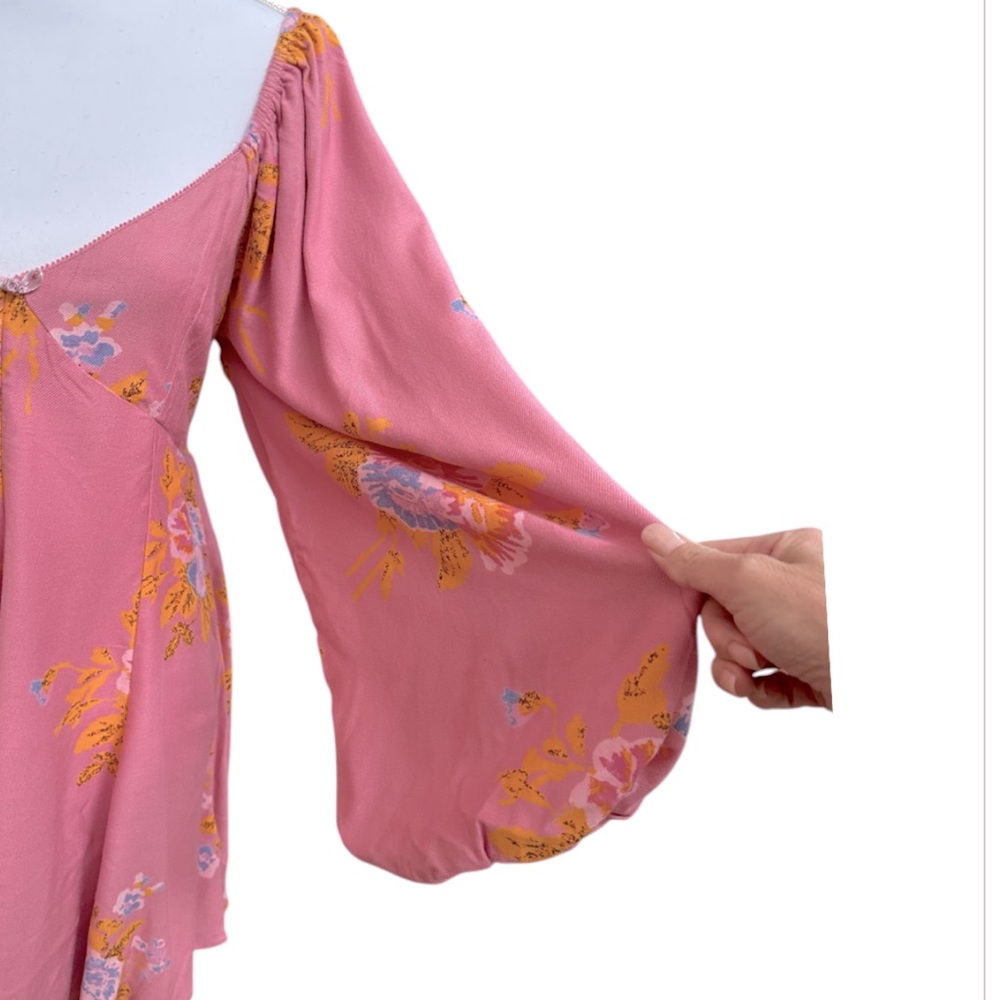 Free People Francesca Floral Minidress - Picture 10 of 10